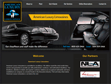 Tablet Screenshot of americanluxury.com